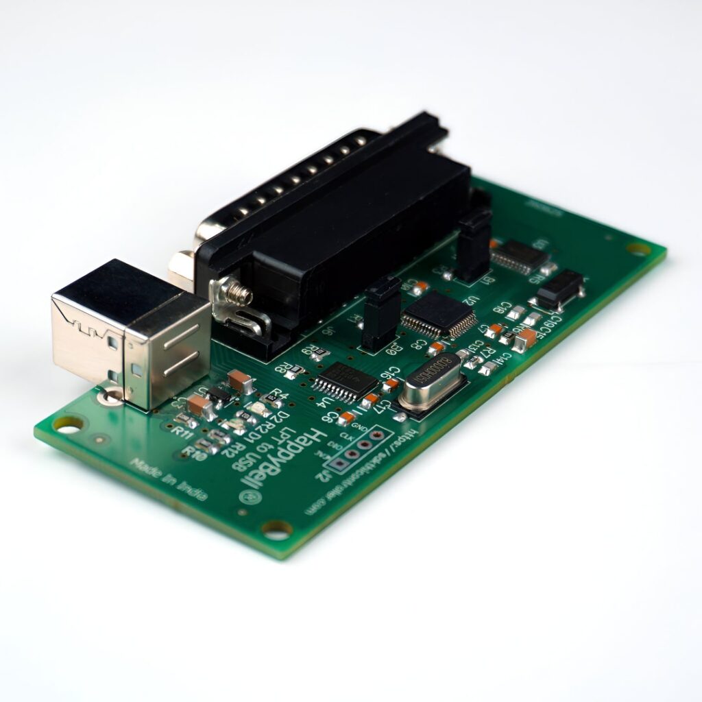 LPT to USB CDC/HID/Keyboard Converter