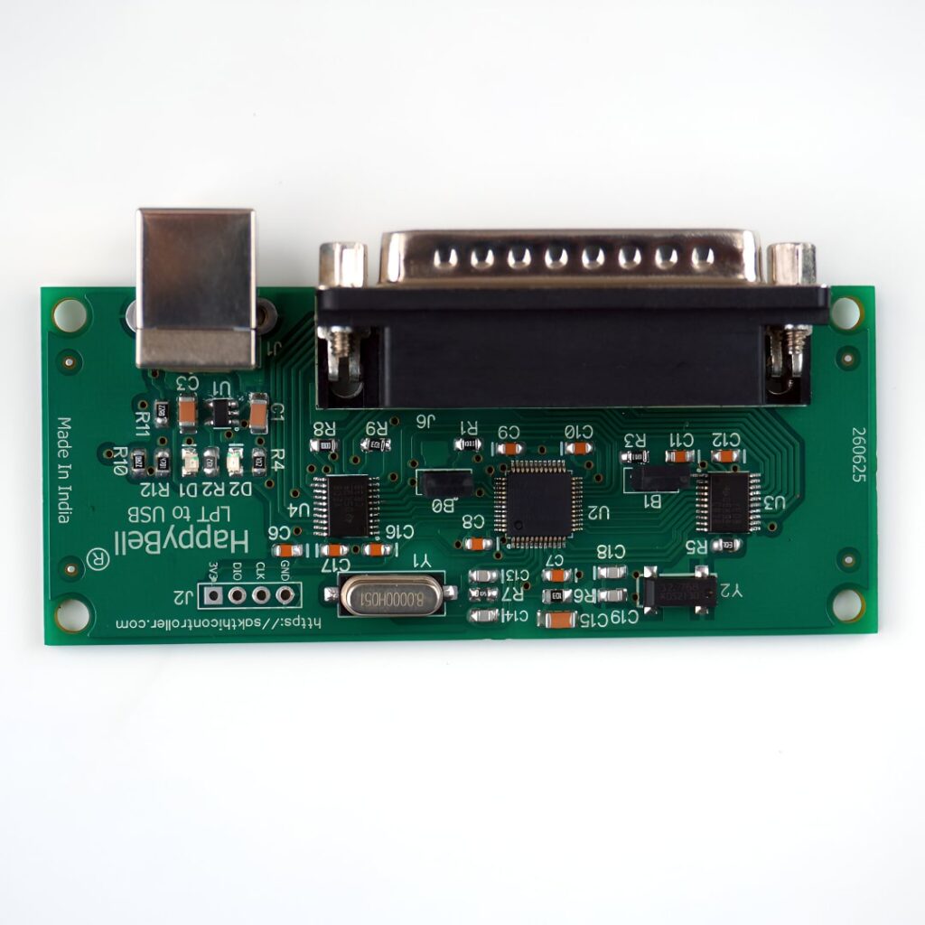 LPT to USB CDC/HID/Keyboard Converter