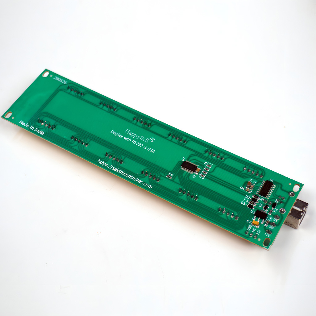 USB/RS232 External Display - 1 Inch