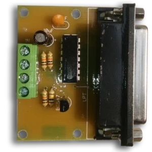 sakthi controller, serial printer front view