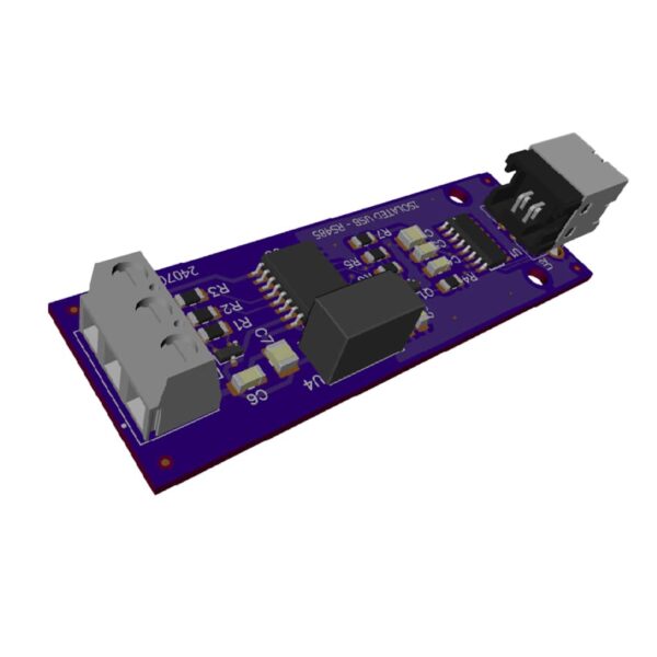 Sakthi Controller, 3D view of USB to RS485