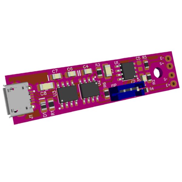 Sakthi Controller, 3d view of smallest weighscale pinky motherboard PCB