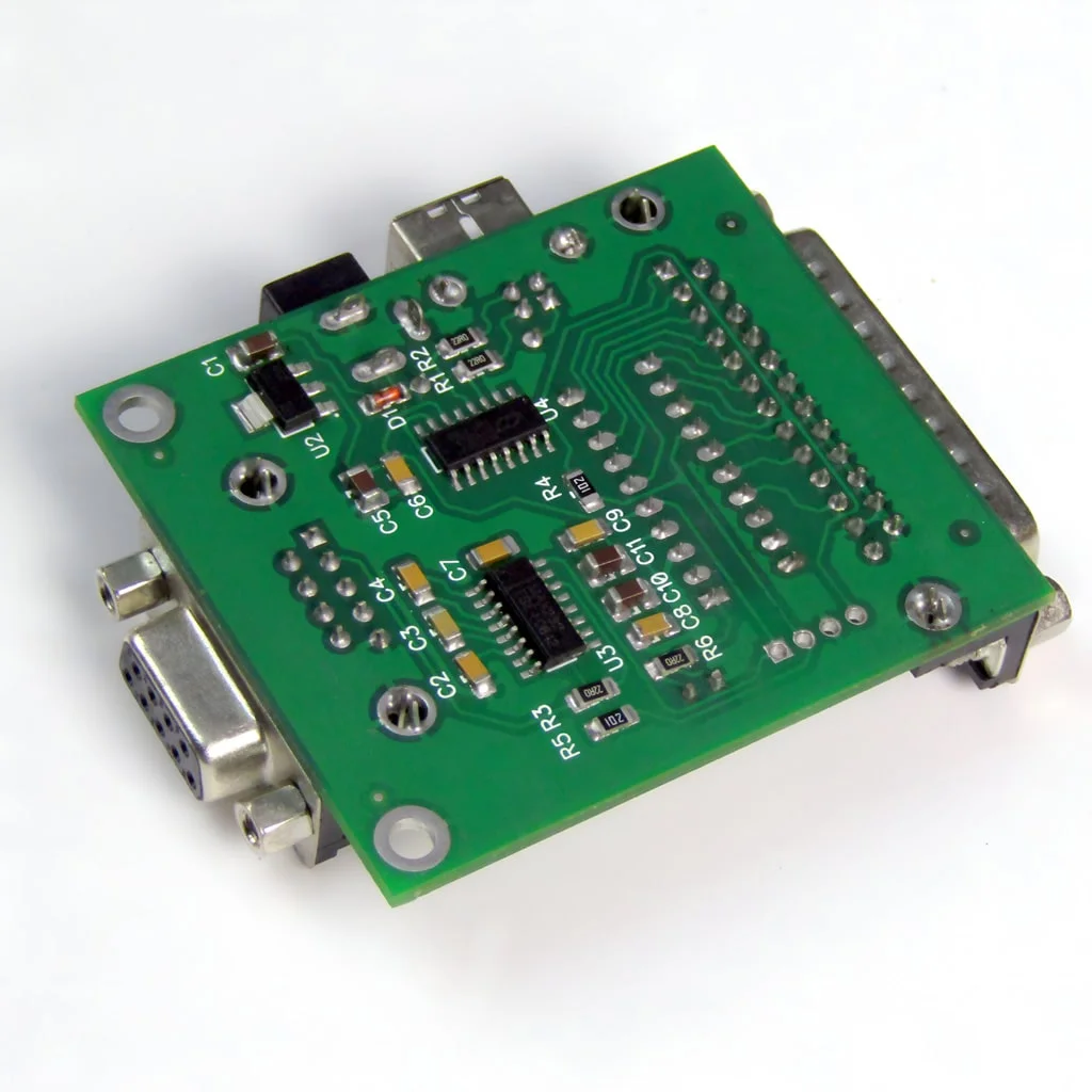 LPT to Serial/USB Converter