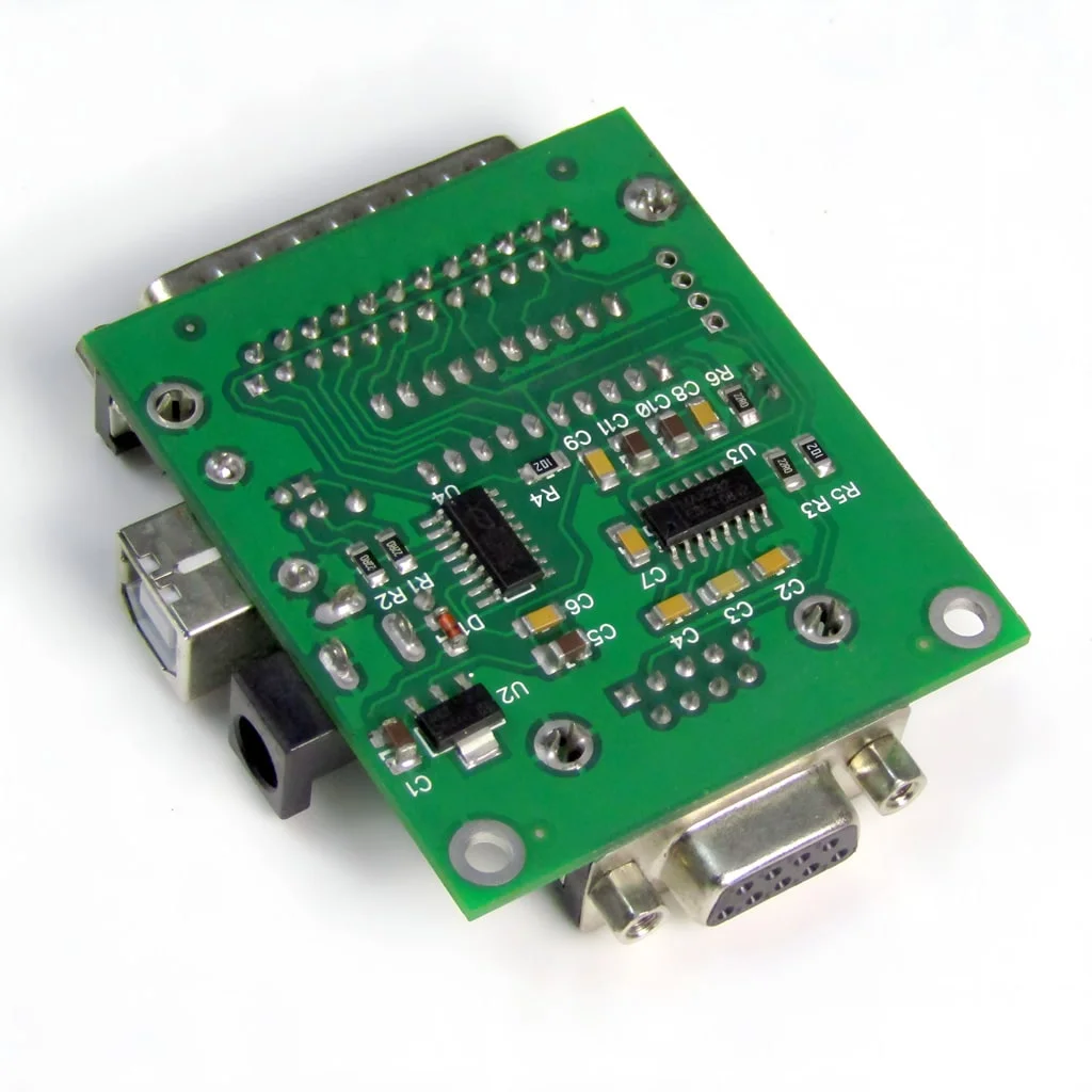 LPT to Serial/USB Converter